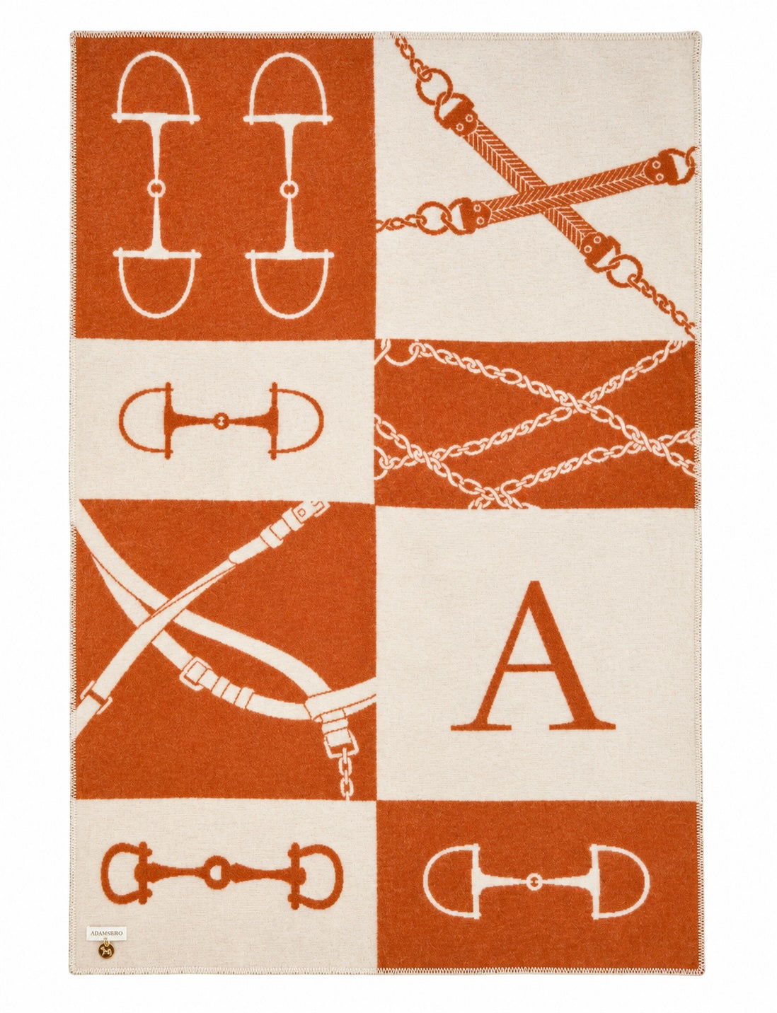 THROW CLASSIC BIT RUST ORANGE