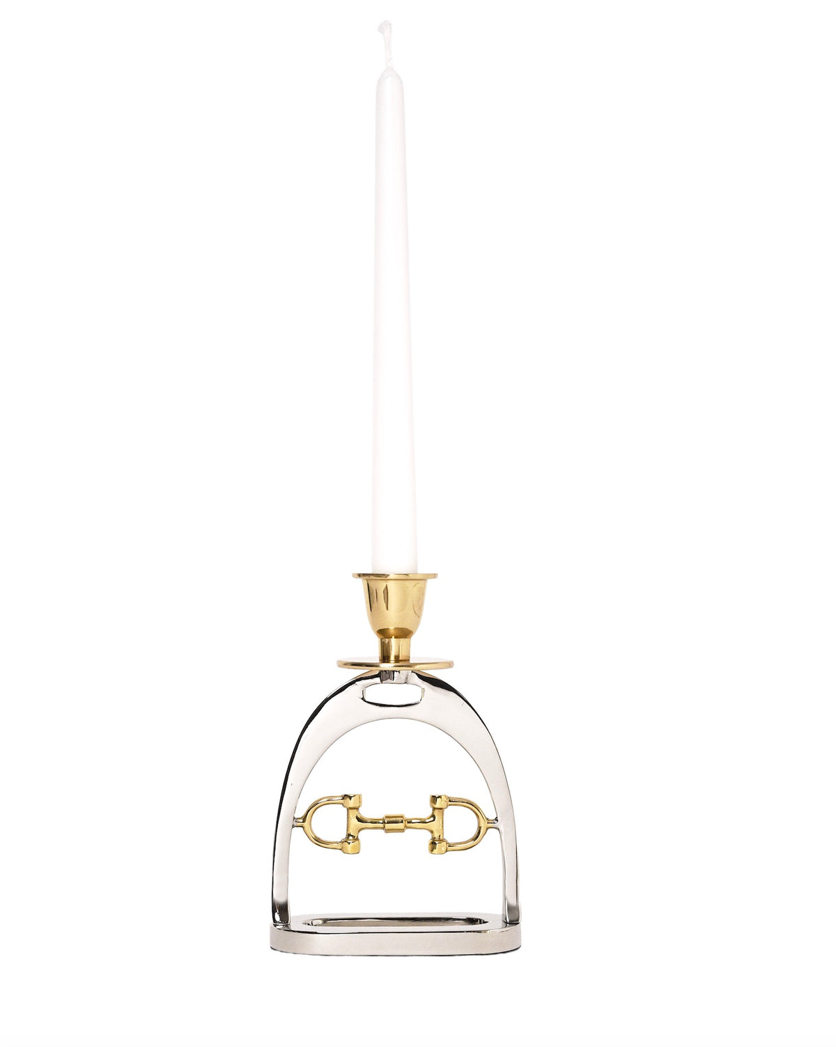 Snaffle Bit Candle Holder