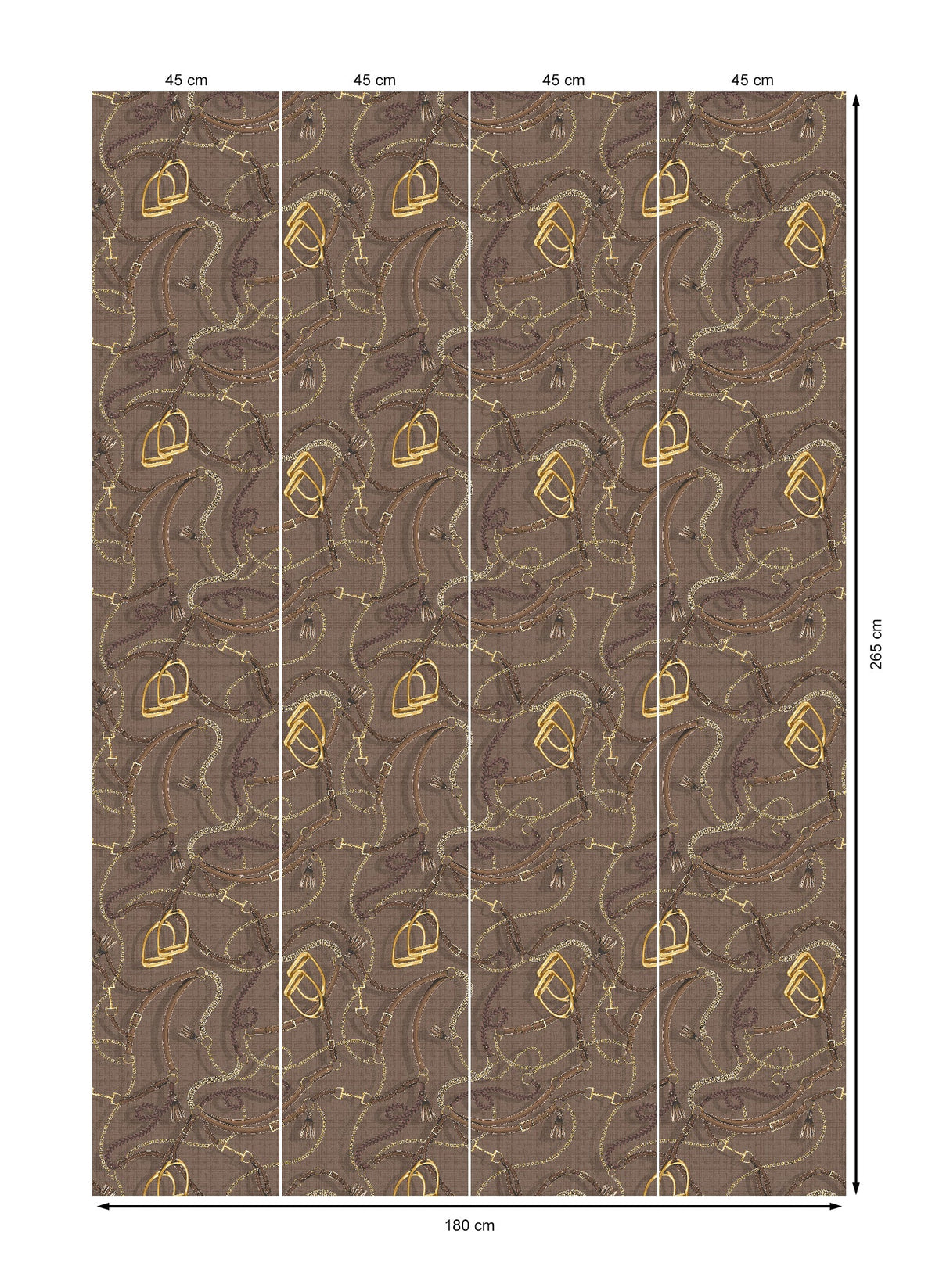 17-09-006-40/P WALLPAPER SAMPLE TRESSAGE MUD