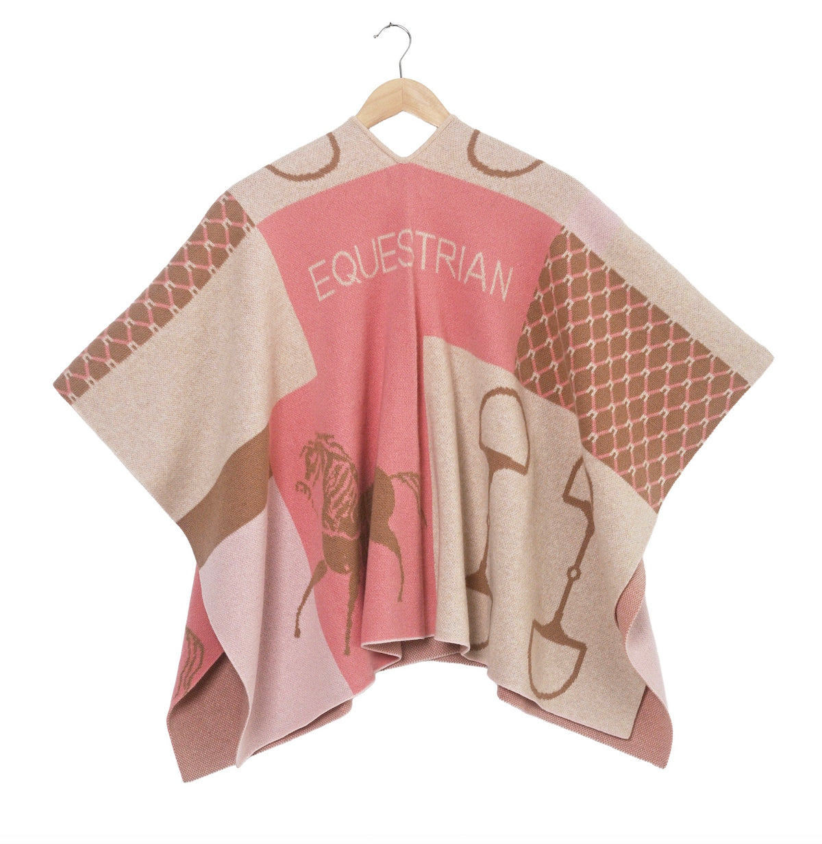 Classic 100% Cashmere Poncho