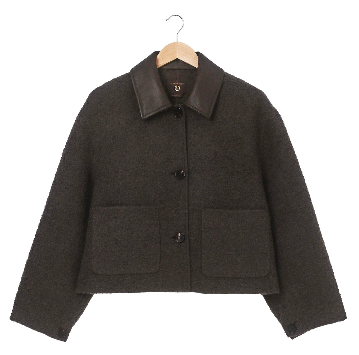 Exclusive Bouclé Wool Jacket Brown