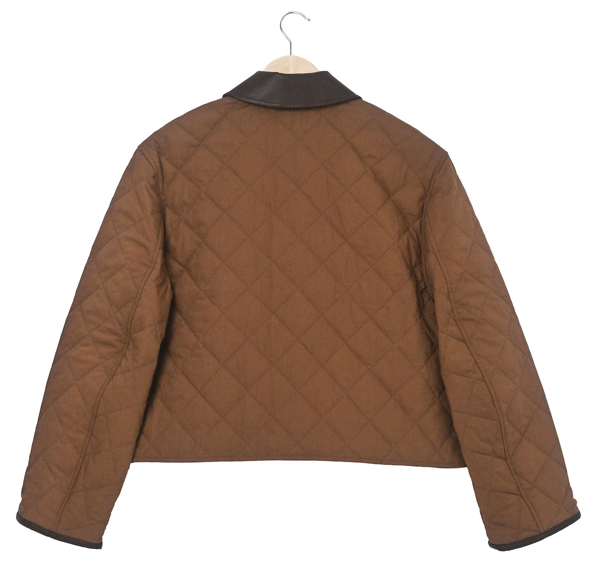 Exclusive Quilted Barn Jacket Brown