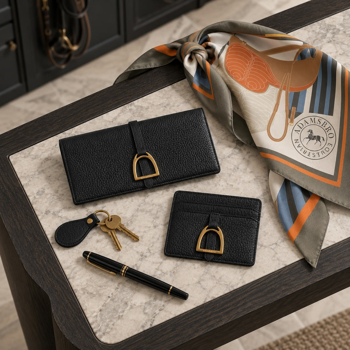 Stirrup Wallet- Genuine Leather