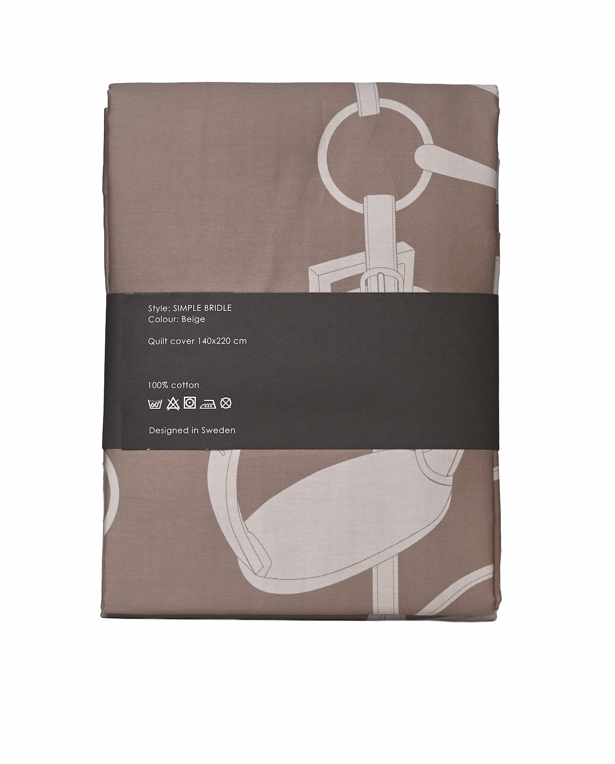Simple Bridle Duvet Cover Single 140 x 200