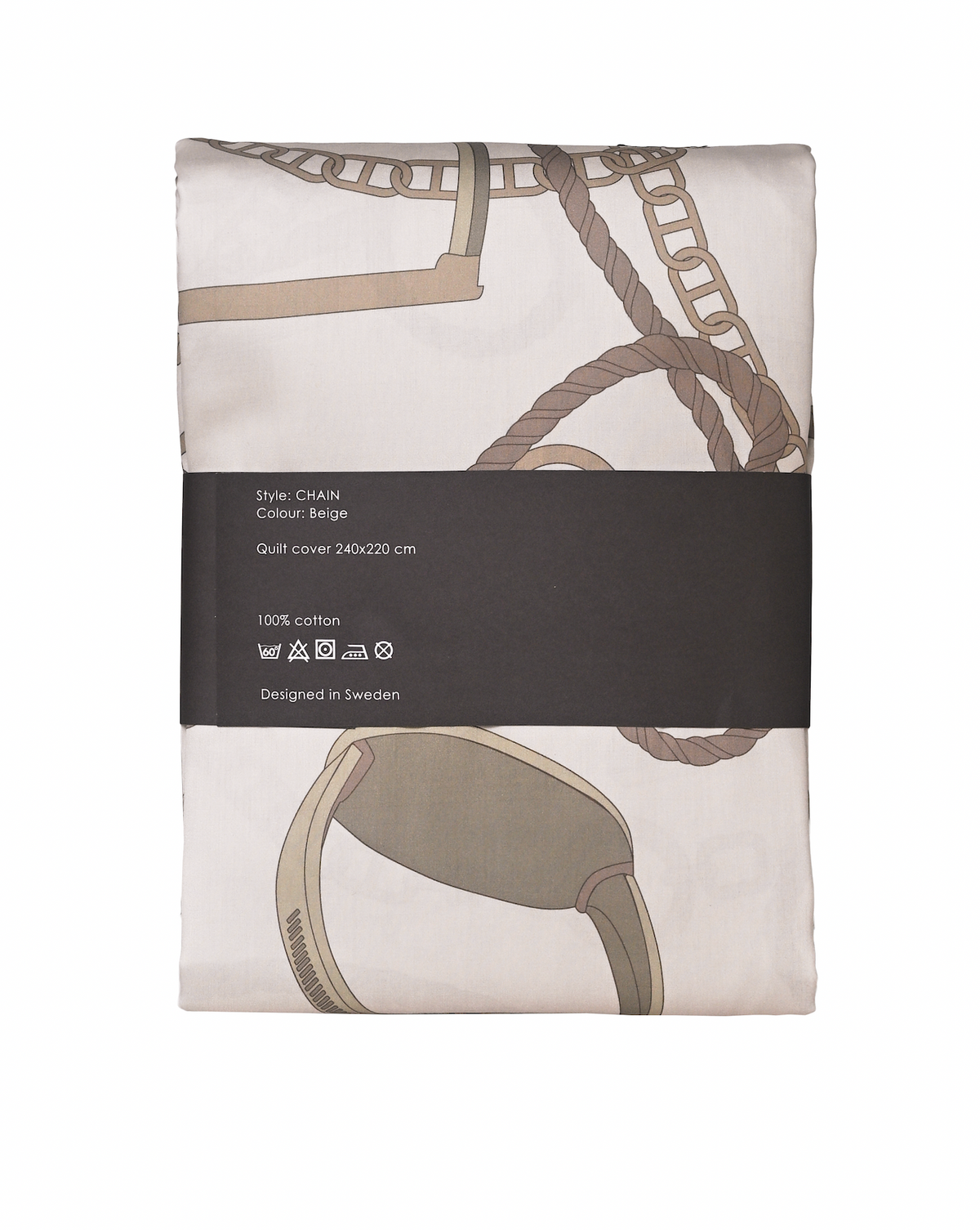 Chain Duvet Cover Single 140 x 200