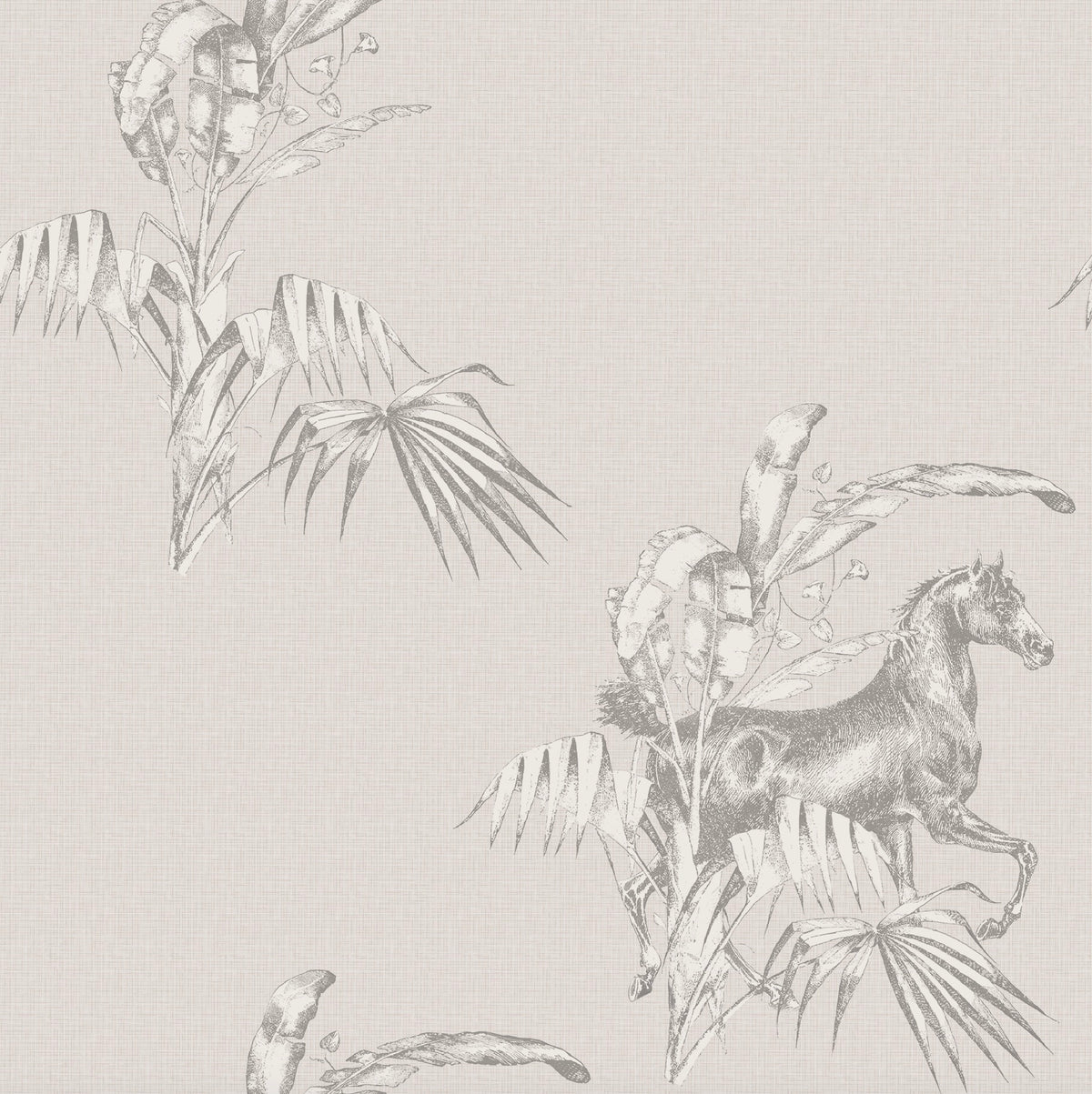 17-09-020-00 WALLPAPER NEW HORSE OFF-WHITE