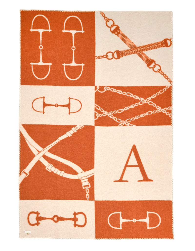 THROW CLASSIC BIT RUST ORANGE