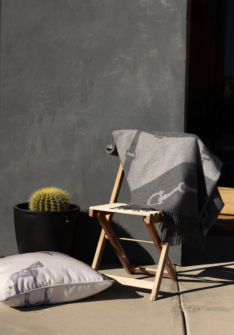 Cashmere Throw Dark Grey