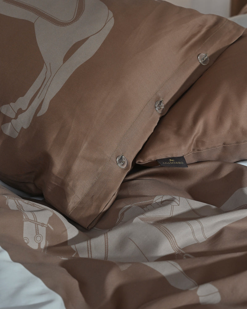 HORSE CHECK PILLOWCASE 65X65