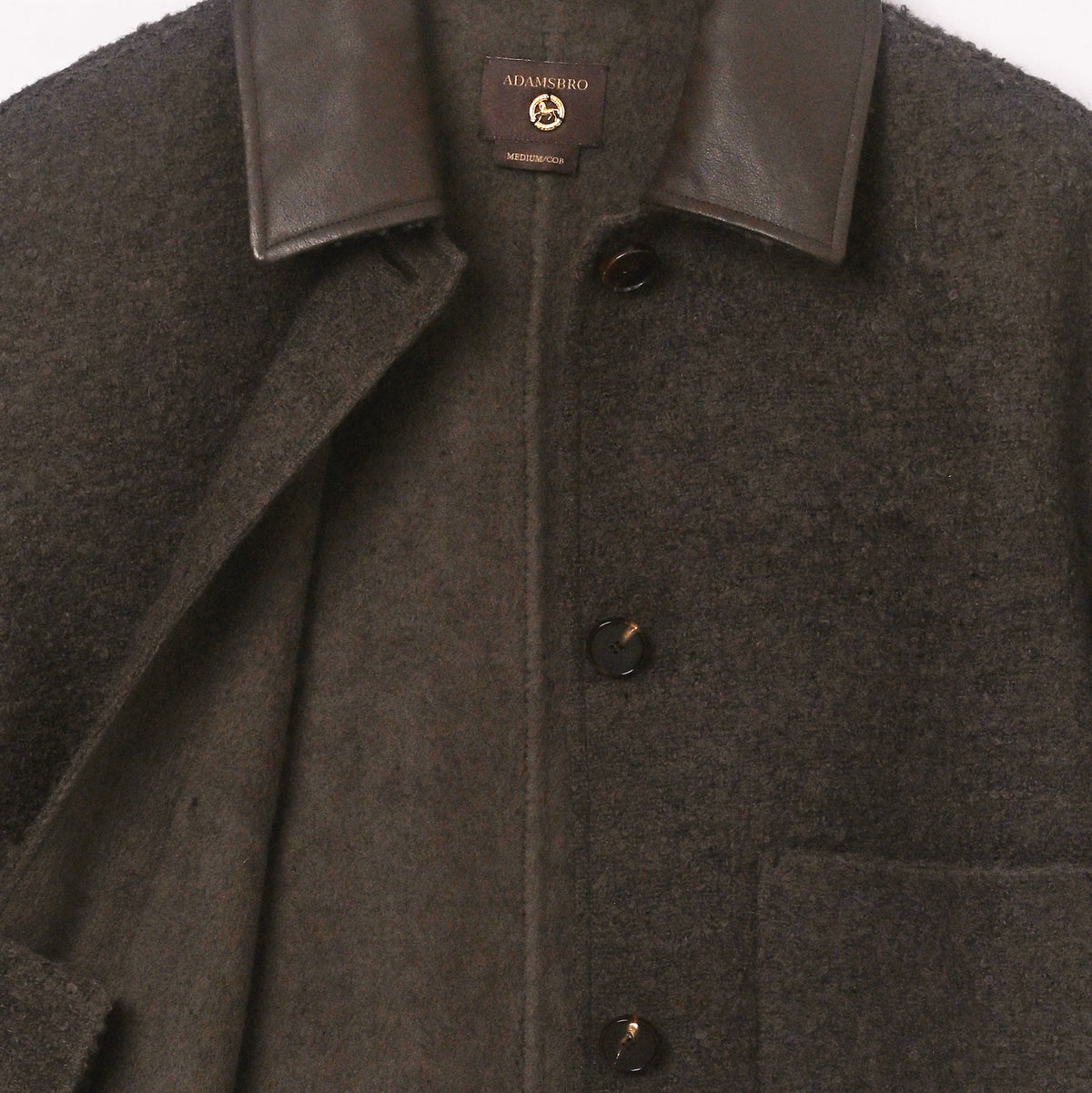 Exclusive Bouclé Wool Jacket  Brown