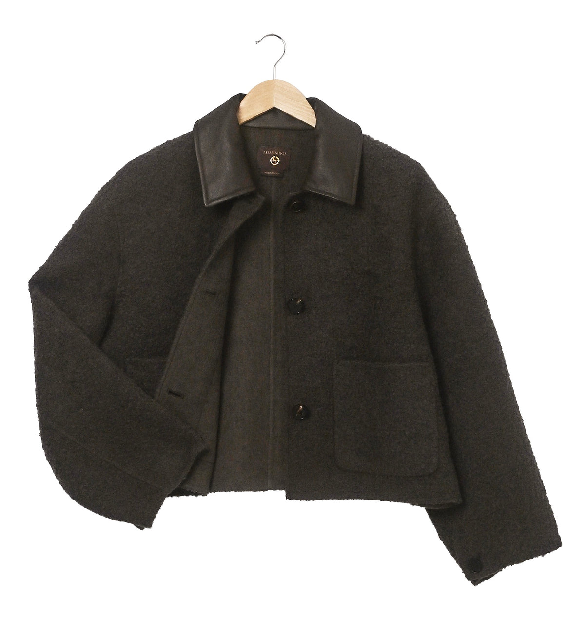 Exclusive Bouclé Wool Jacket  Brown