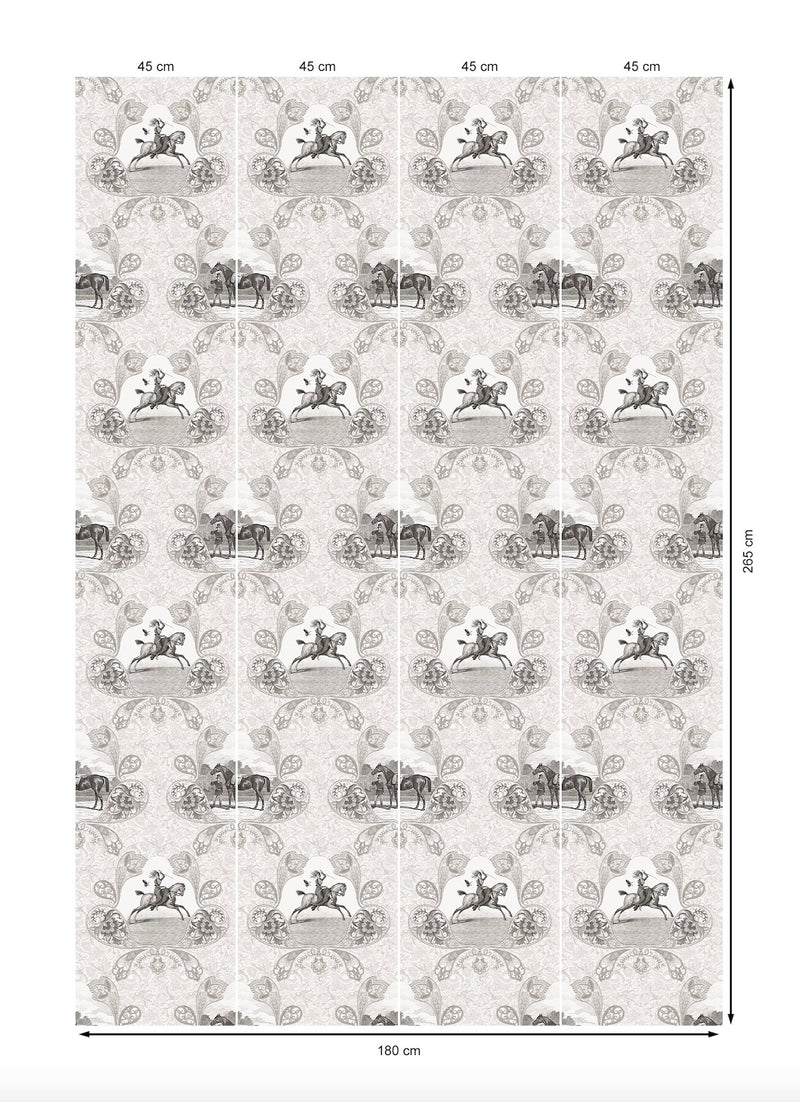 17-09-025-42 Wallpaper Paisley Greige