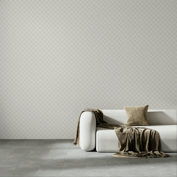 17-09-022-00 WALLPAPER NEW HORSE SHOE OFFWHITE