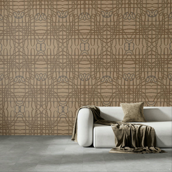 17-09-024-20 Wallpaper Bridle Caramel