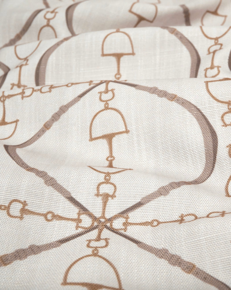Fabric By meters Bite Luxury  Off-white