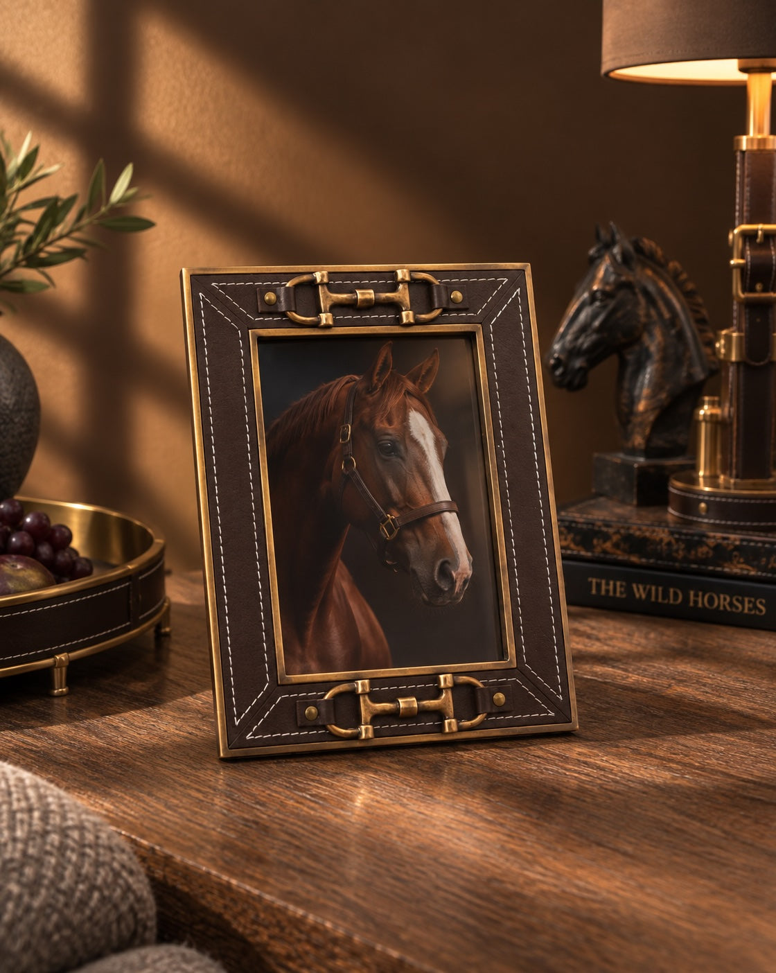 Vintage Brass Frame