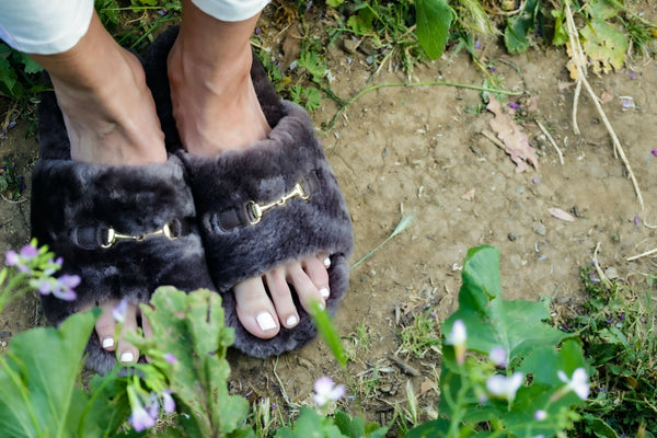 Slip-In Sheepskin Slippers –nutrica