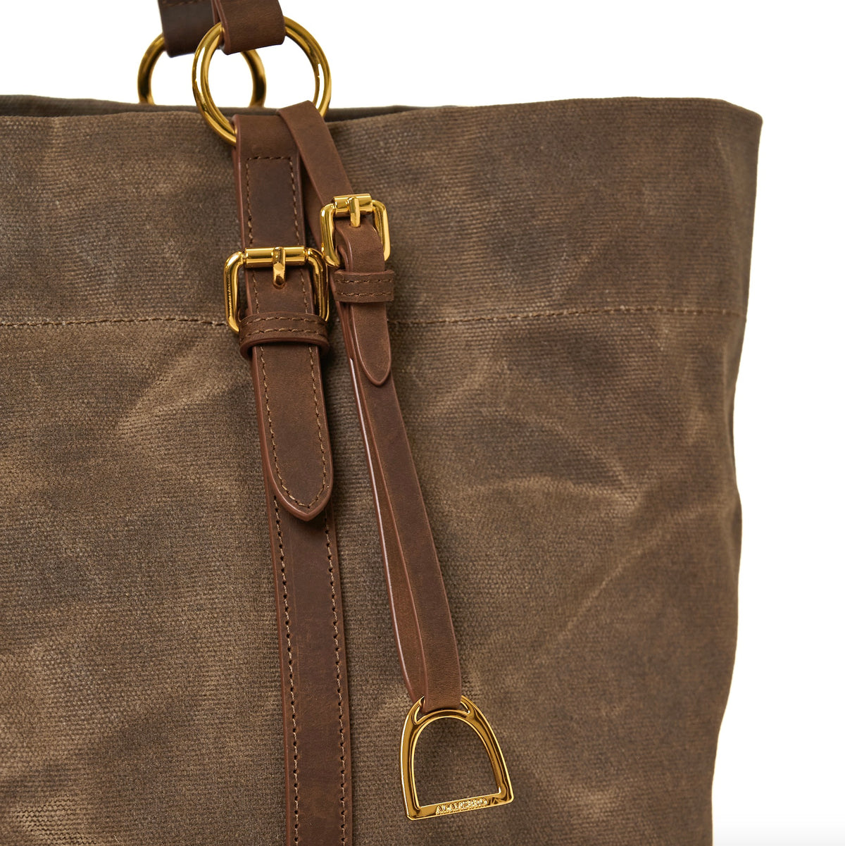 Waxed Cotton Canvas Shopper