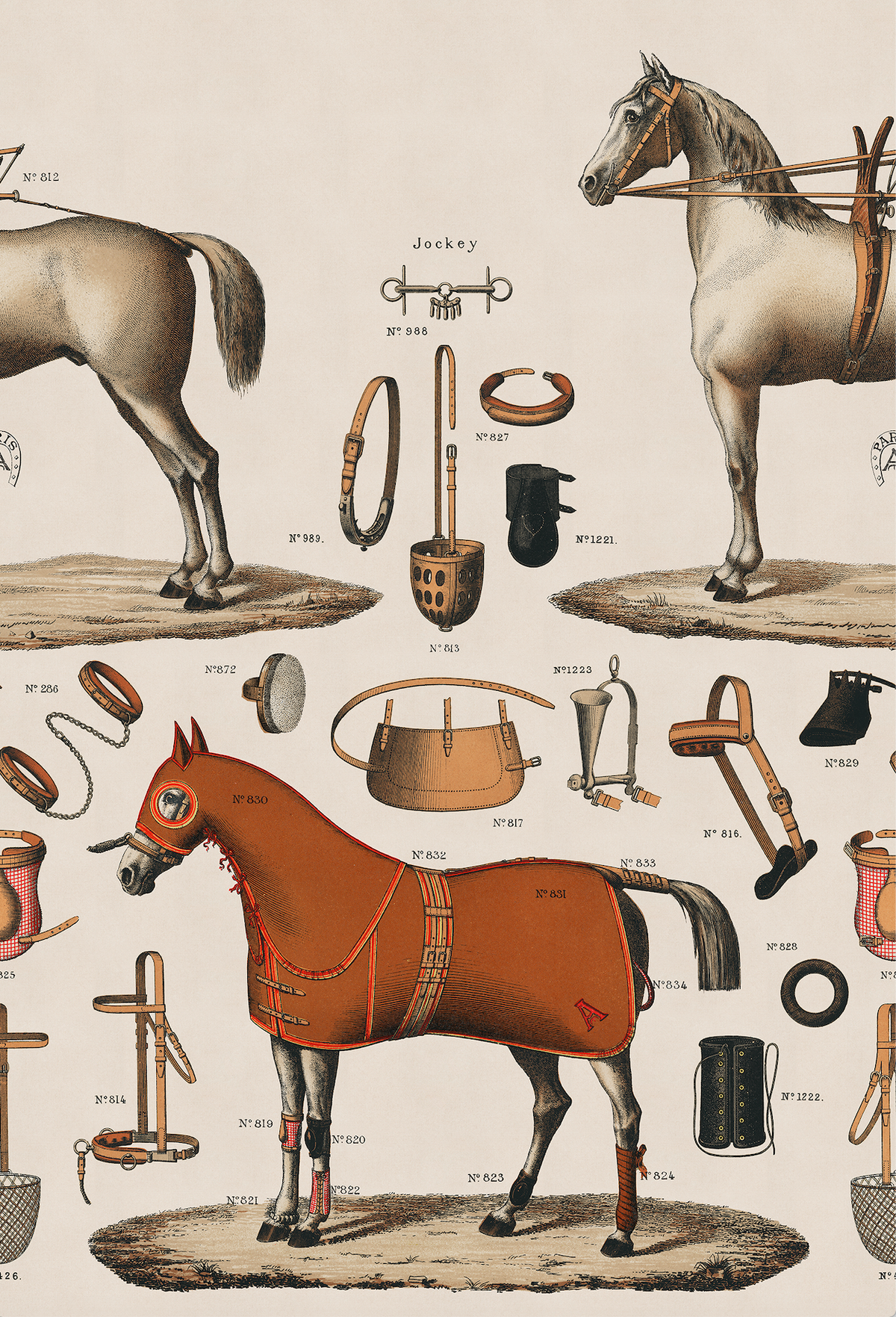 17-09-030-04/P wallpaper sample Jockey Vintage