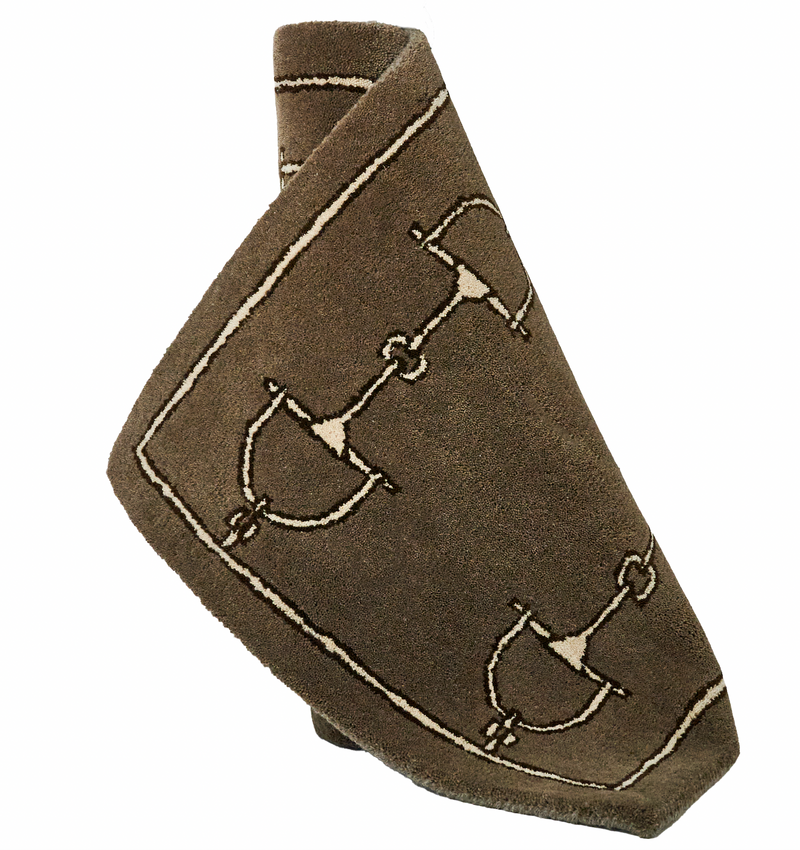 TAUPE RUG 100% wool