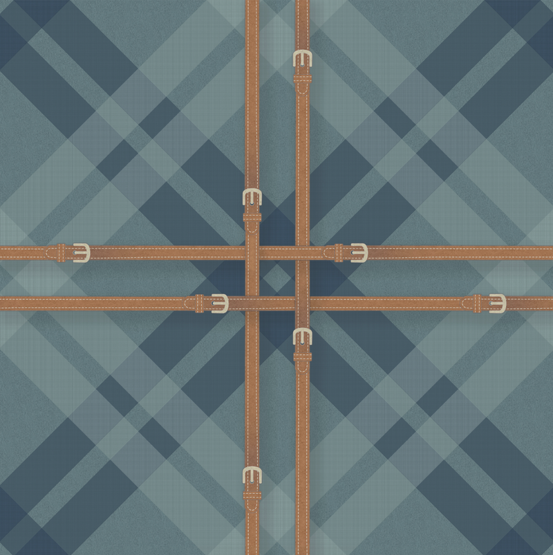 17-09-034-69 Wallpaper Tartan North Atlantic.