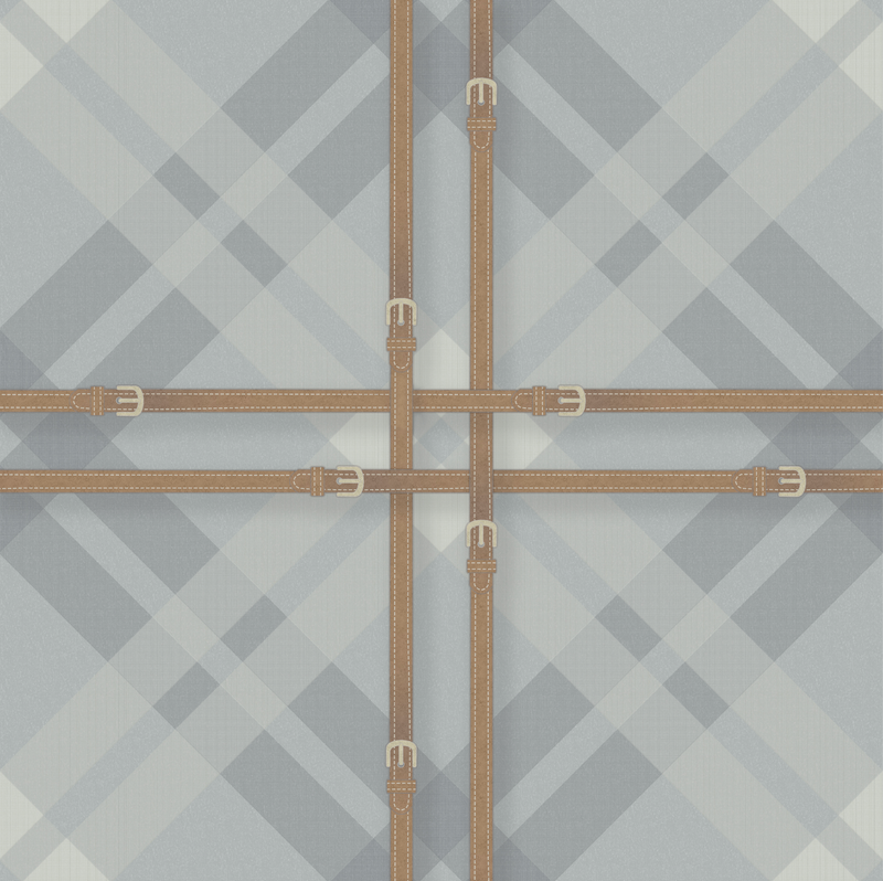 17-09-034-30 Wallpaper Tartan Mirage Grey