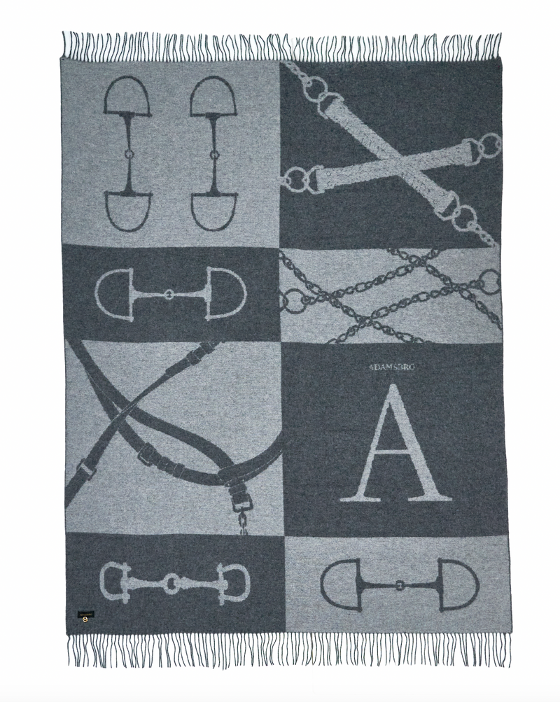 Cashmere Throw Dark Grey