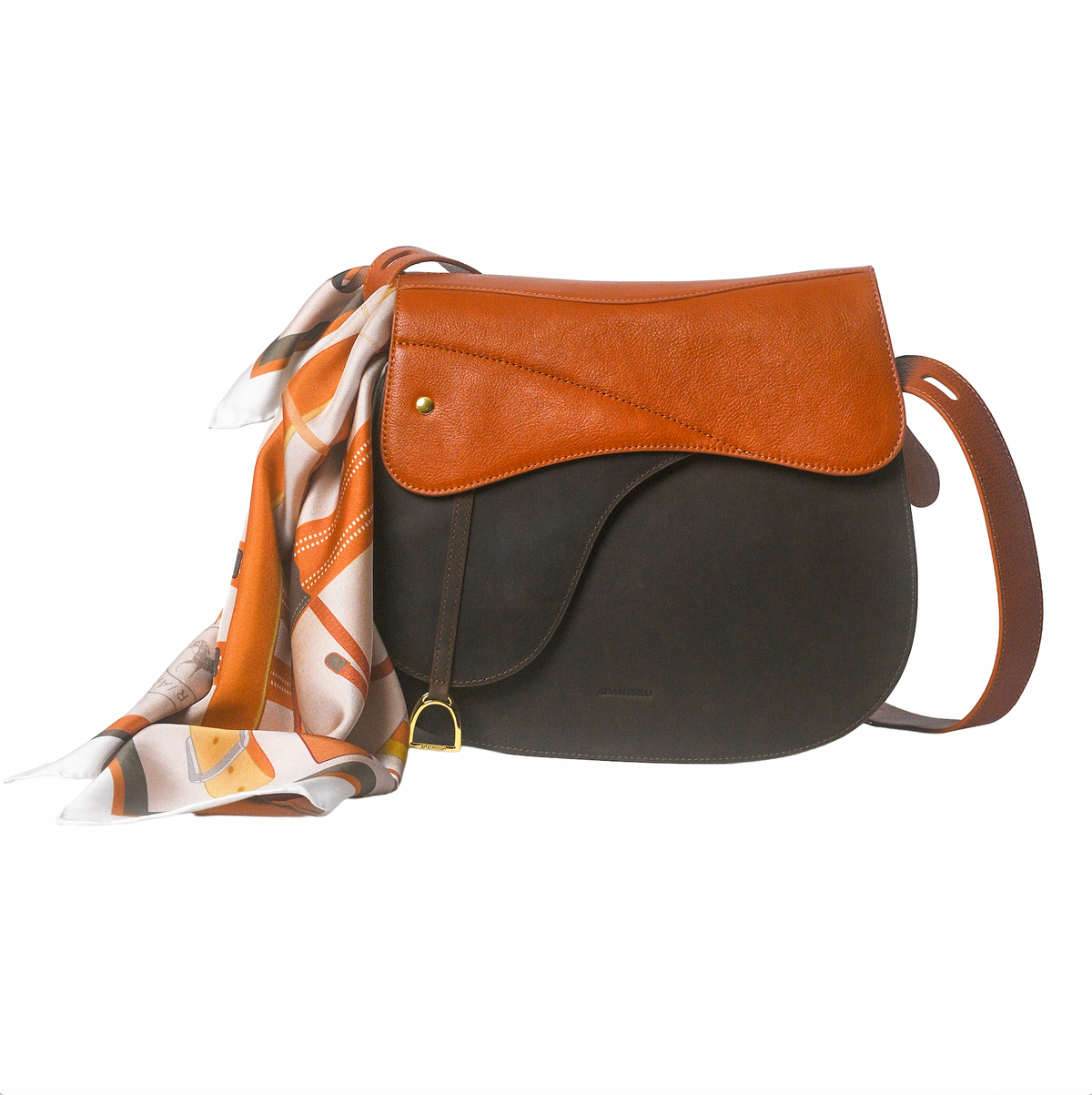 Saddle bag genuine Leather