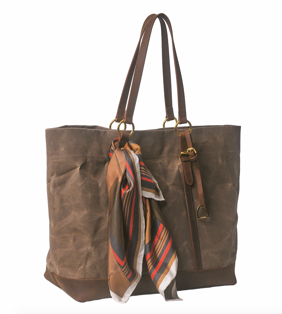 Waxed Cotton Canvas Shopper