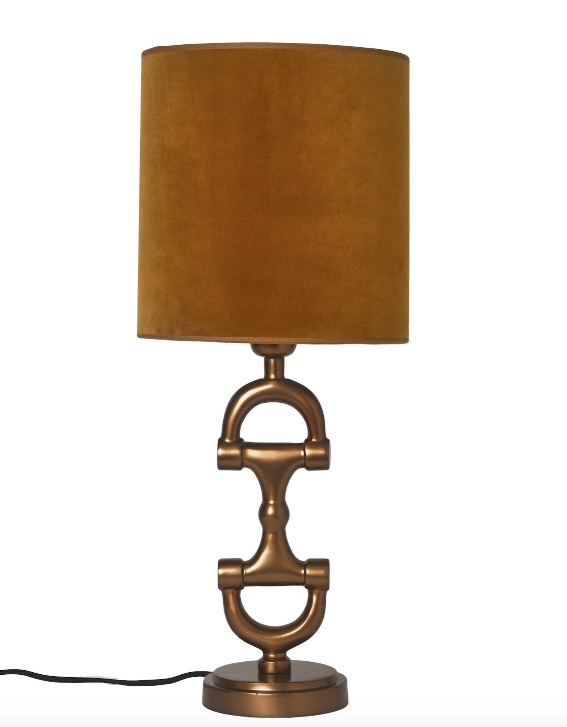BIT Lamp stand Brass including Golden Mustard Shade.
