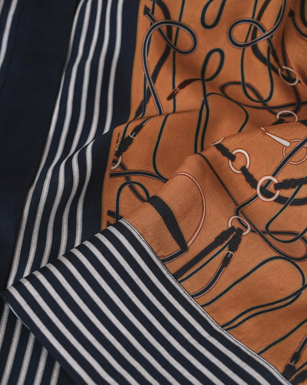 SATIN Shirt Heritage Stripe
