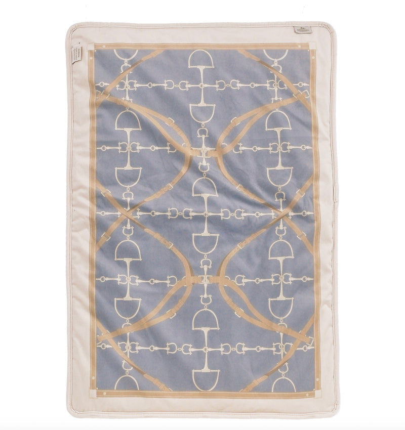Reversible & Luxurious Day Bed for Pets and Babies – light blue.