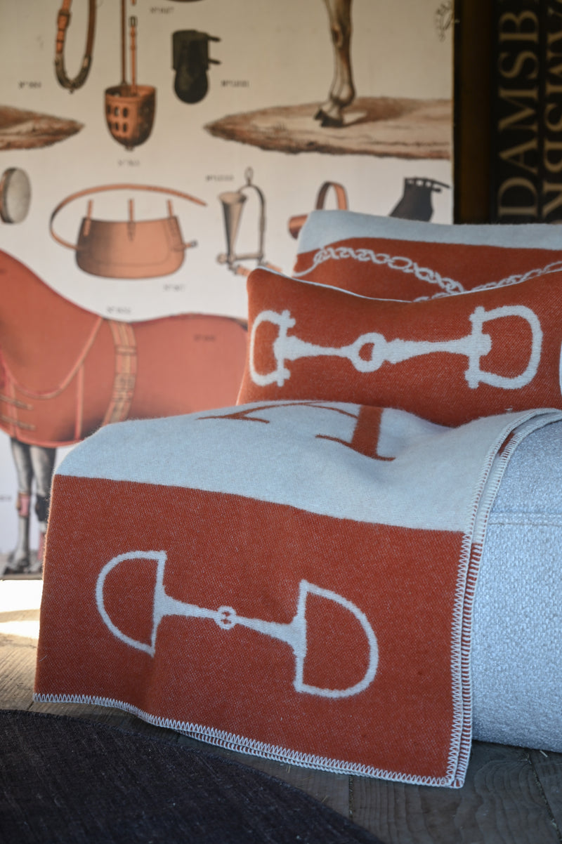 THROW CLASSIC BIT RUST ORANGE