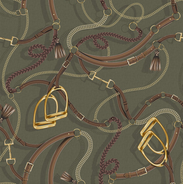 17-09-006-60 WALLPAPER TRESSAGE OLIVE