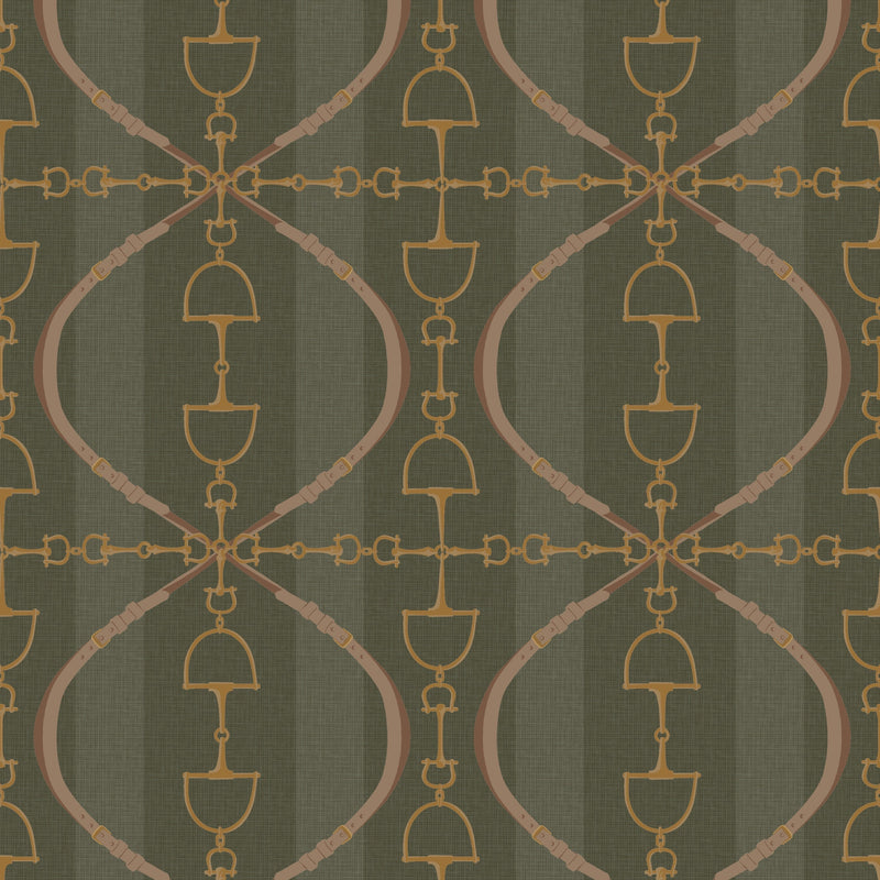 17-09-021-60/P wallpaper sample Bite Luxury Oliv
