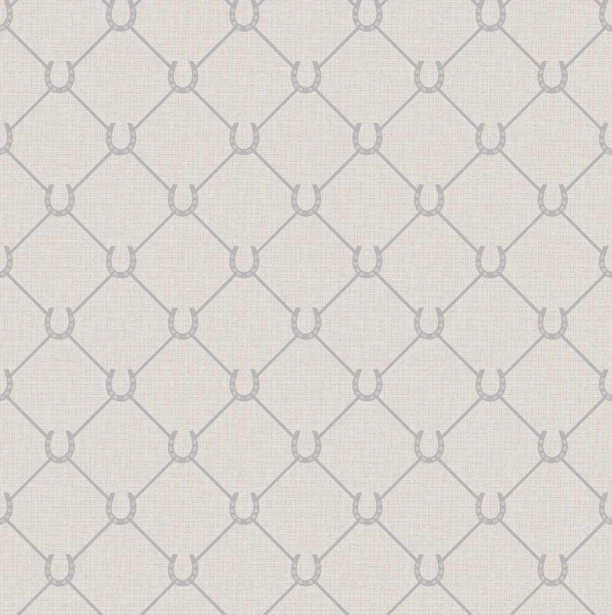 17-09-022-00 WALLPAPER NEW HORSE SHOE OFFWHITE