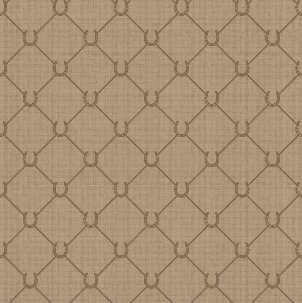 17-09-022-20/P wallpaper sampleNew Horseshoe Caramel