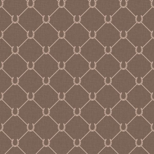 17-09-022-40 WALLPAPER NEW HORSE SHOE MUD