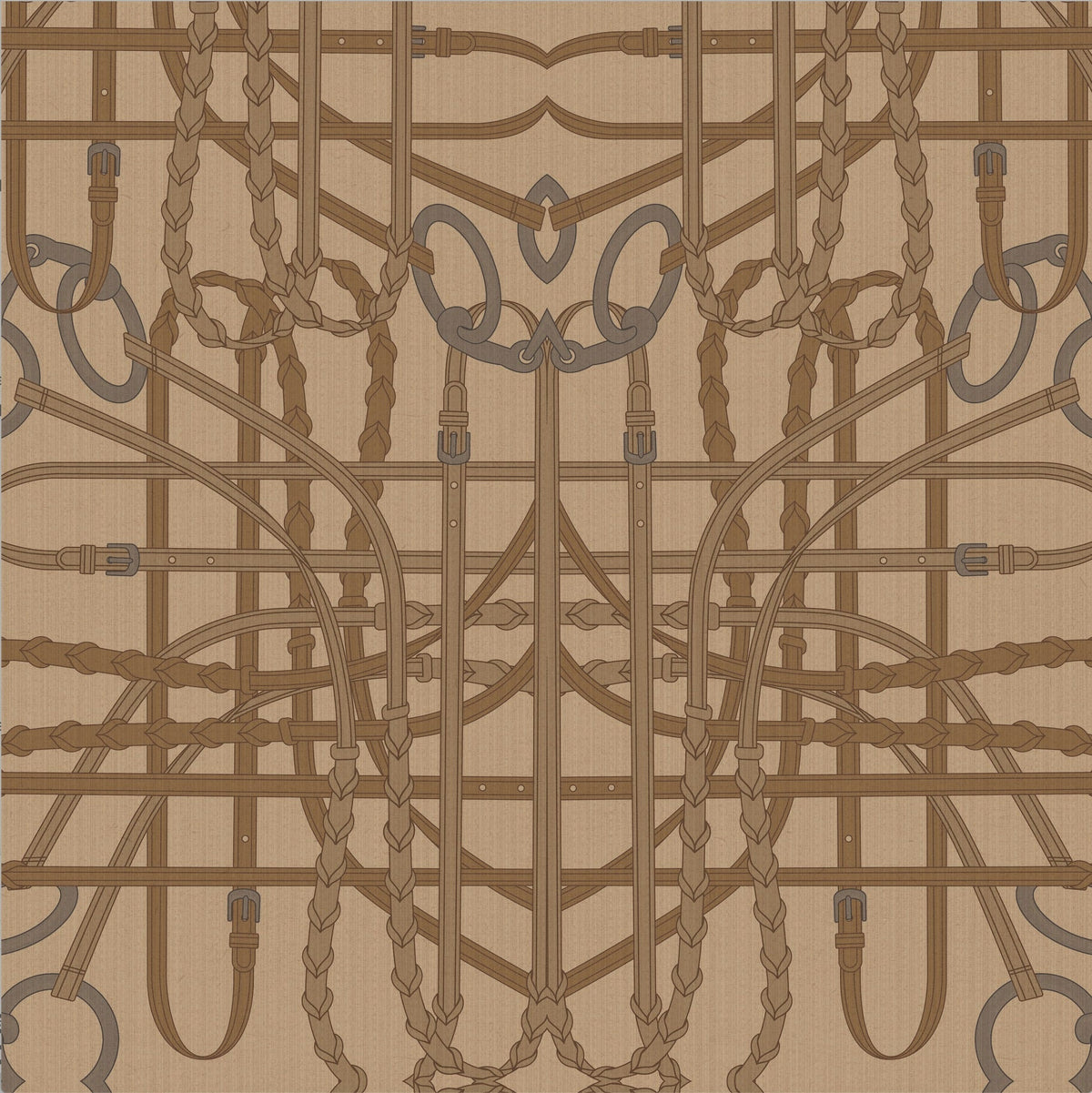 17-09-024-20/P  wallpaper sample  Bridle Caramel