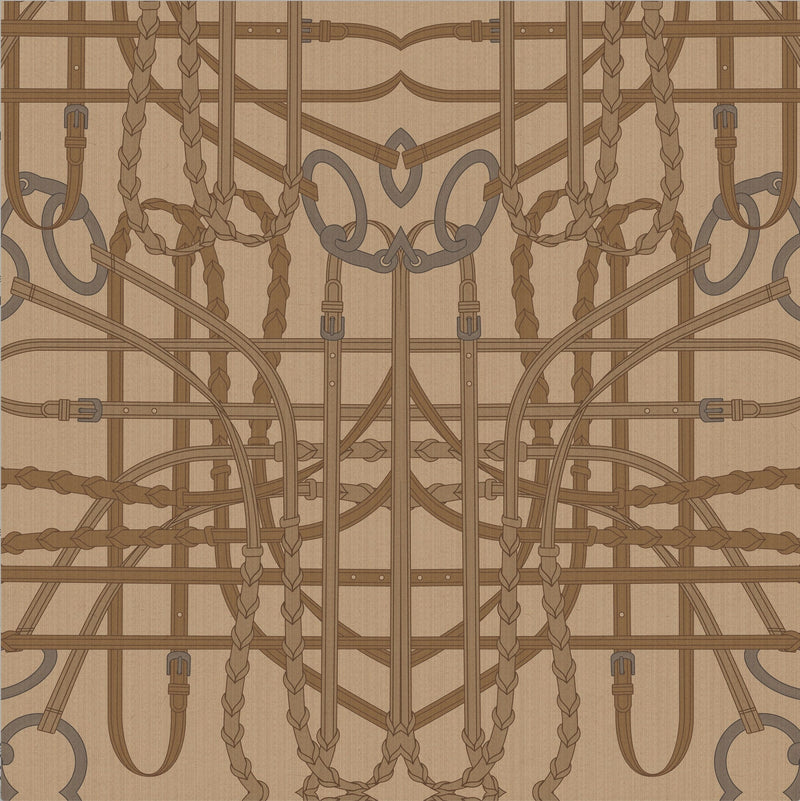 17-09-024-20/P  wallpaper sample  Bridle Caramel