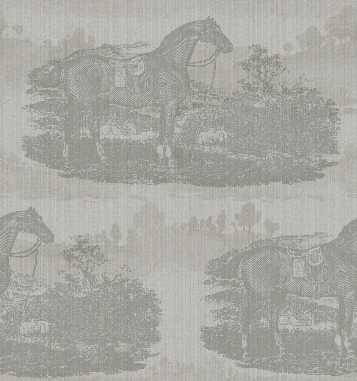 17-09-023-10 Wallpaper Horse Toile Dove