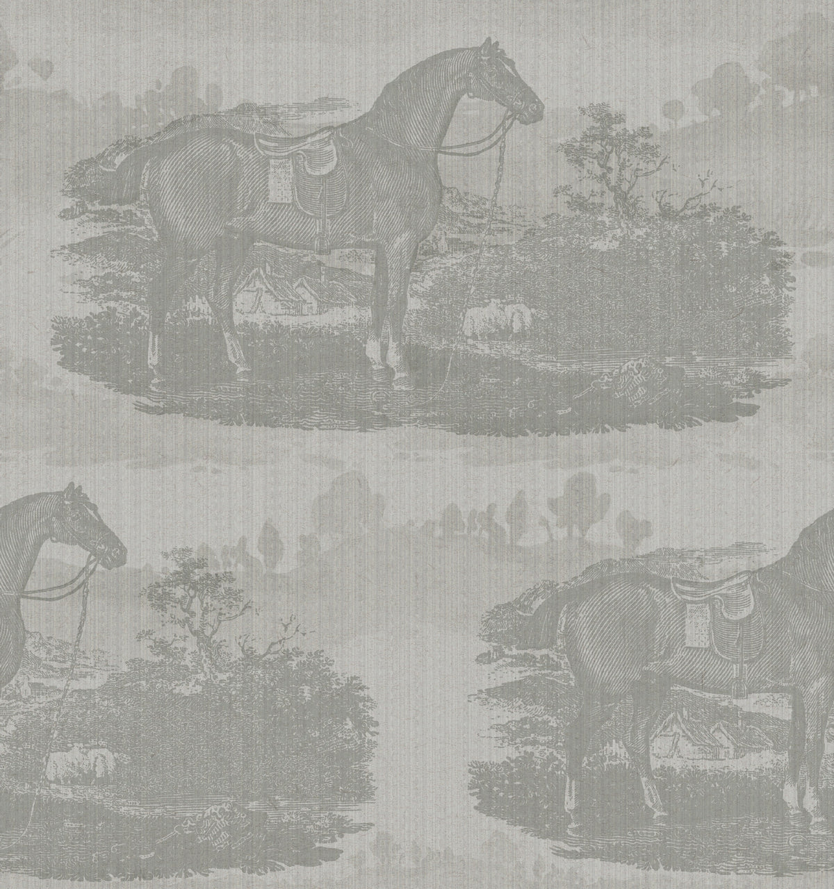 17-09-023-10/P wallpaper sample  Horse Toile Dove